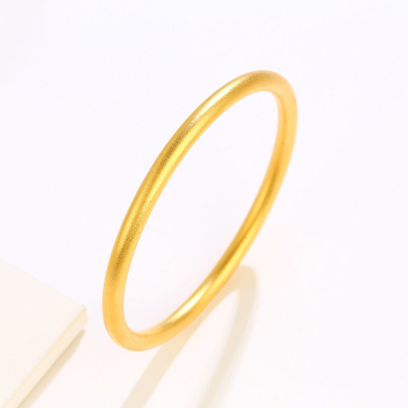 Brass gold-plated bracelet