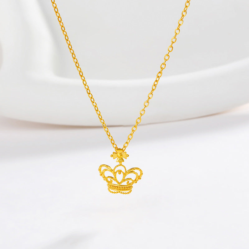 Crown necklace