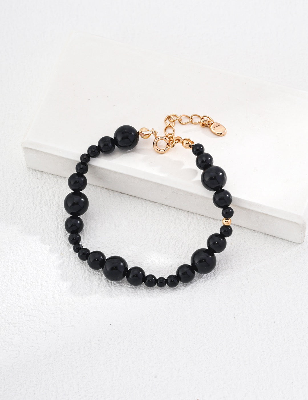 Black Agate Retro Style Set