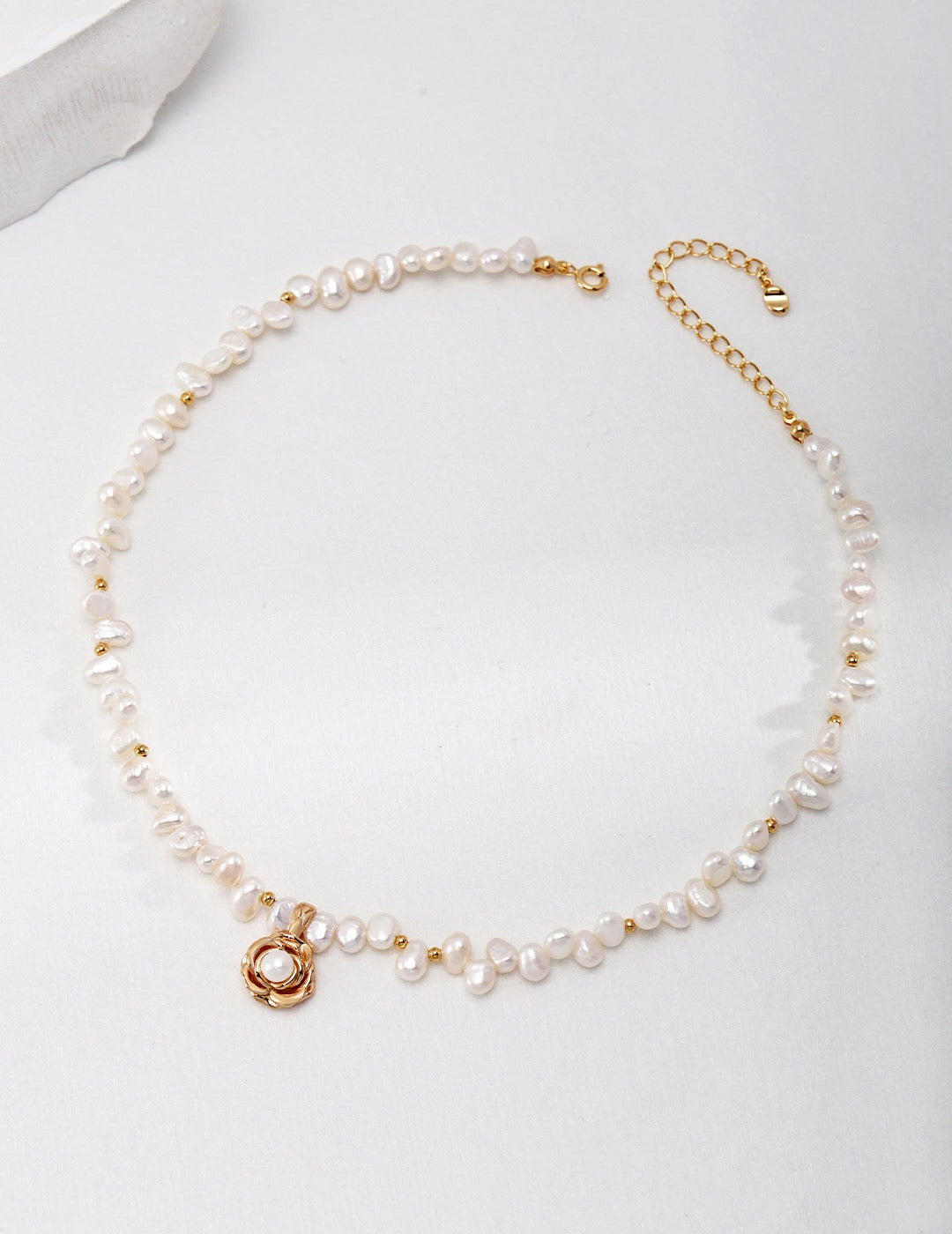 Camellia Dreams · Freshwater Pearl Jewelry Set